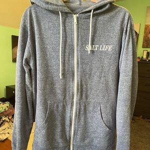 Woman’s medium salt life full zip sweatshirt